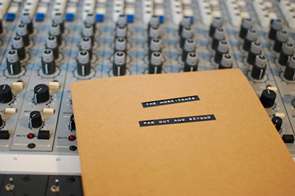 music studio recording with Raphael Tschernuth